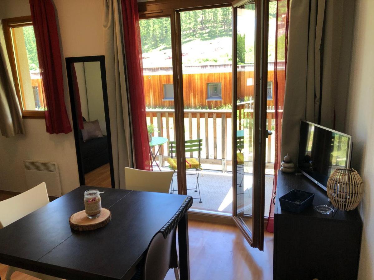 Studio Vue Piste + Parking Souterrain Privatif Inclus 레오레스 외부 사진