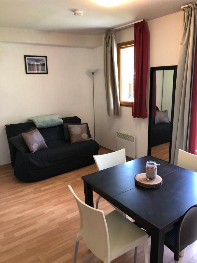 Studio Vue Piste + Parking Souterrain Privatif Inclus 레오레스 외부 사진